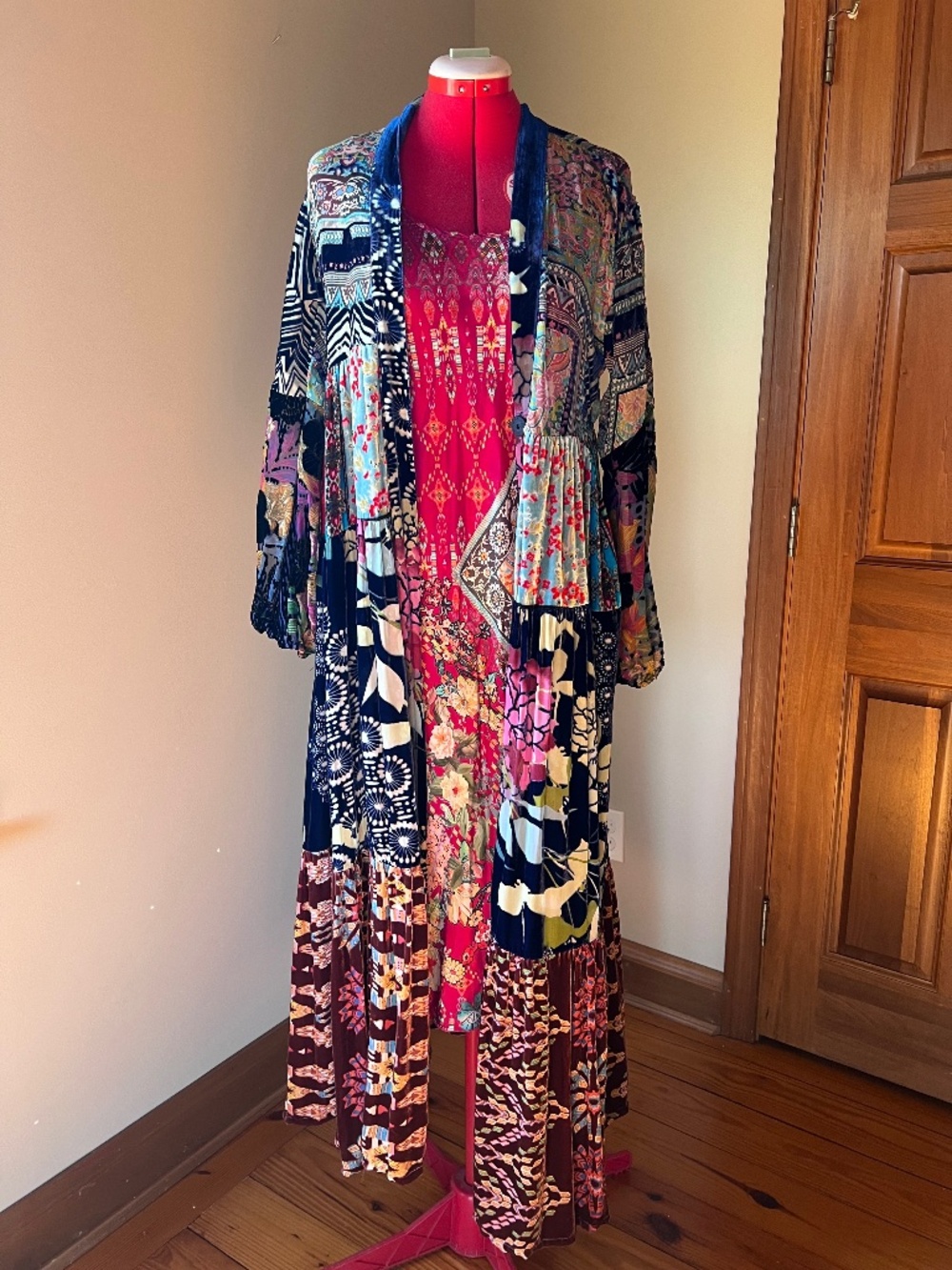 Johnny Was Dress and Duster Set